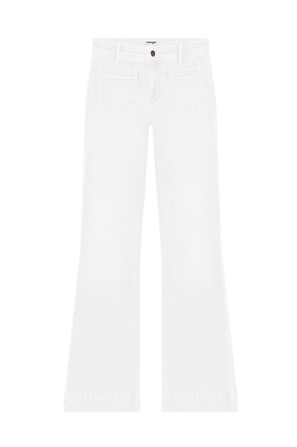 Flare jeans - Worn White